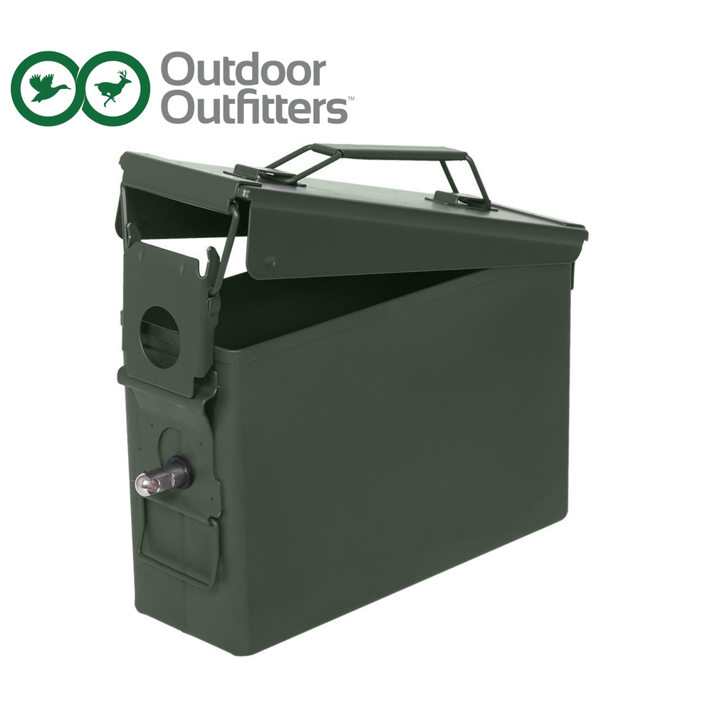 OO 30CAL AMMO TIN LOCKABLE COMBO