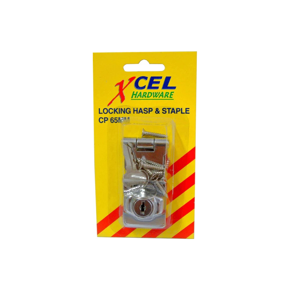 HASP with Cylinder Lock XCEL