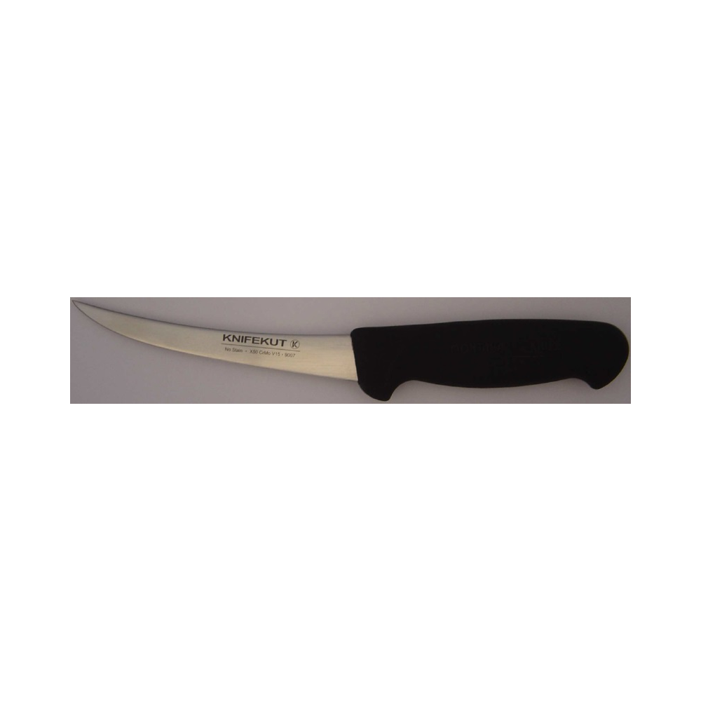 KNIFEKUT 6" BONING KNIFE CURVED- YELLOW 
