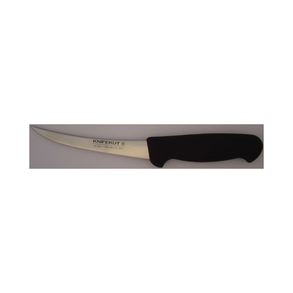 KNIFEKUT 6" BONING KNIFE CURVED- YELLOW 