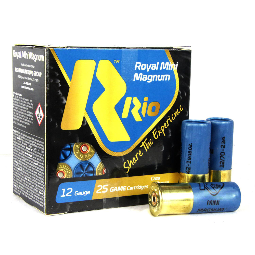 RIO 12G n.5 70MM 42GR MINI MAGNUM PER PACKET