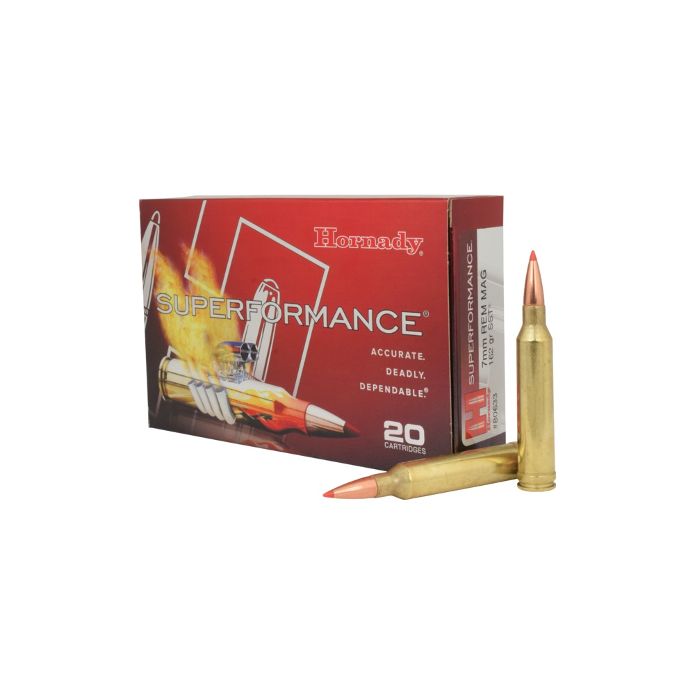 Hornady 7mm Rem Mag 162GR sst