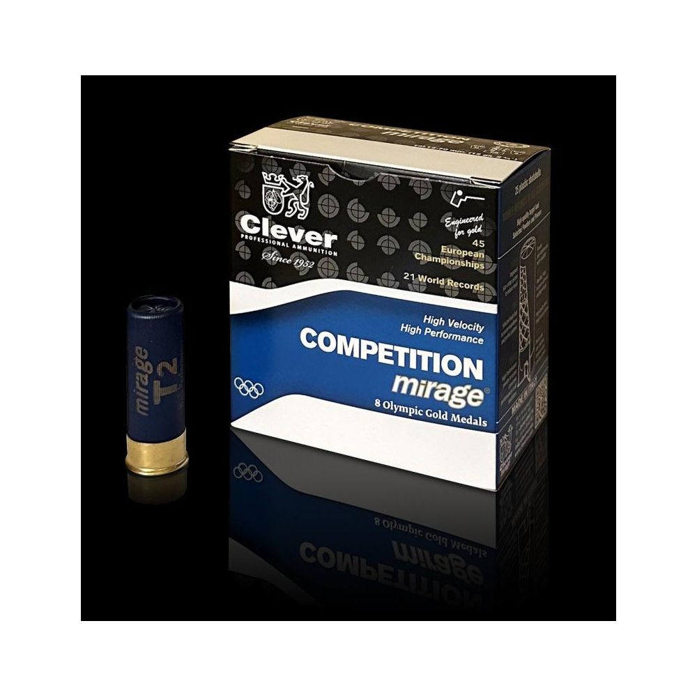 CLEVER MIRAGE 12GA COMPETITION T2 28GM n.7.5 1250 FPS SLAB