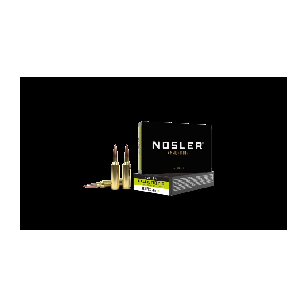 NOSLER 6.5 PRC 140G BALLISTIC TIP