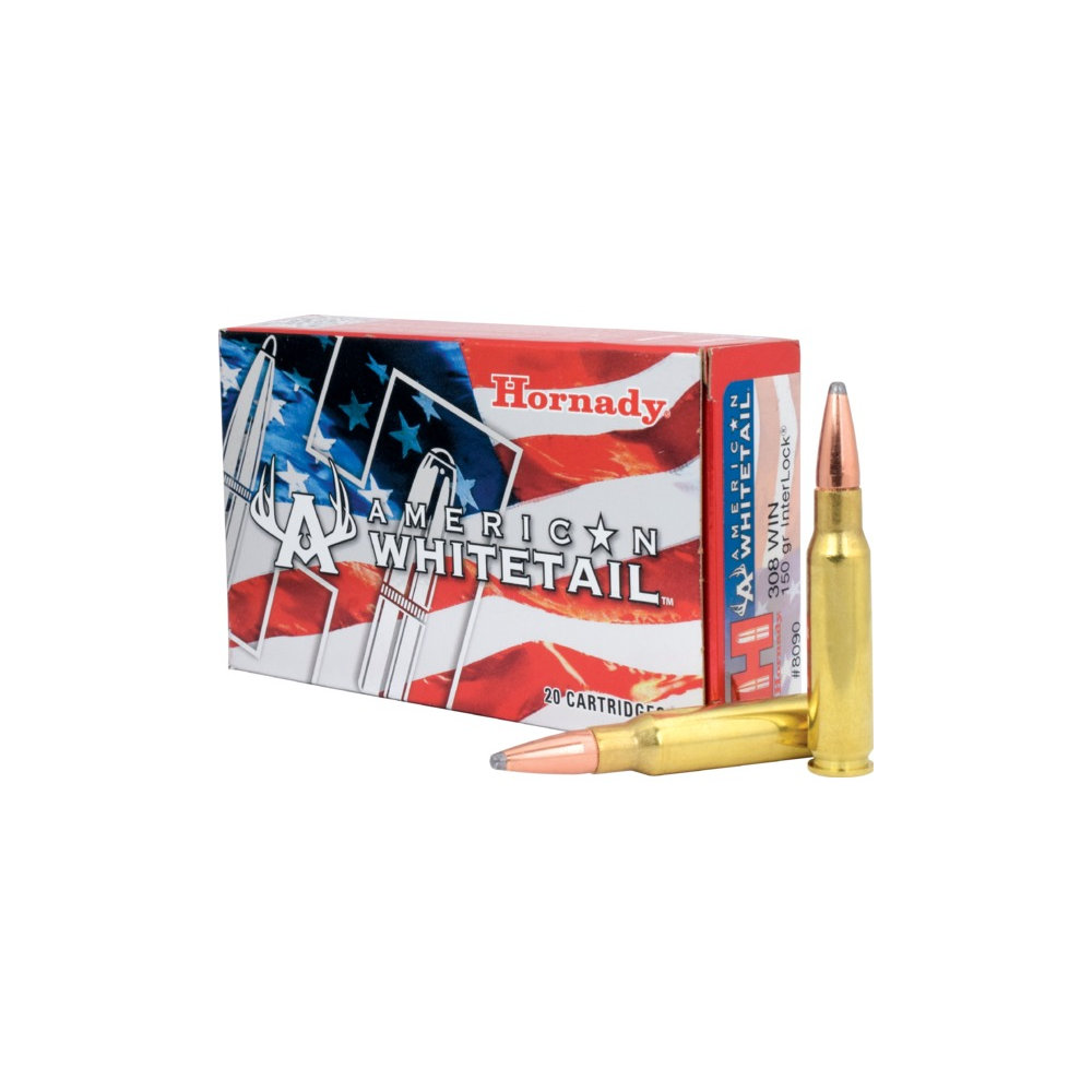 Hornady AMERICAN WHITETAIL 308win 150g INTERLOCK