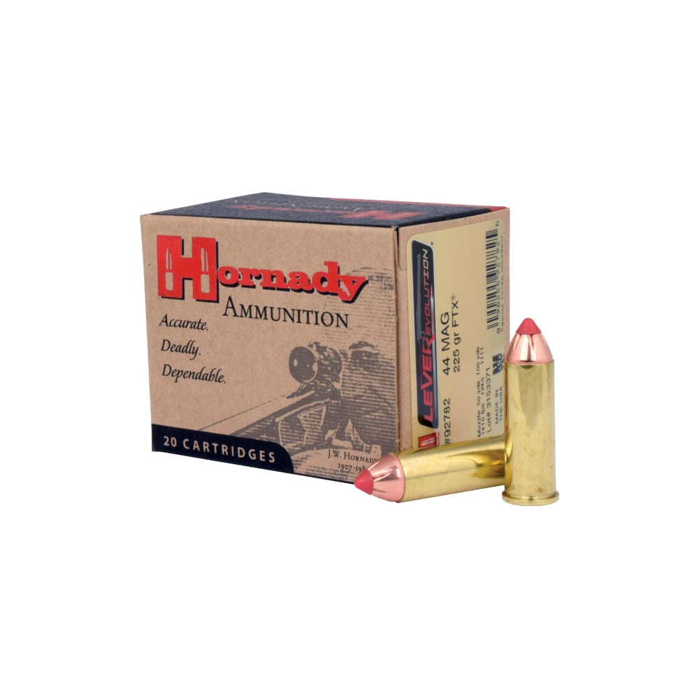 Hornady Lever Evolution 44MAG 225gr FTX 