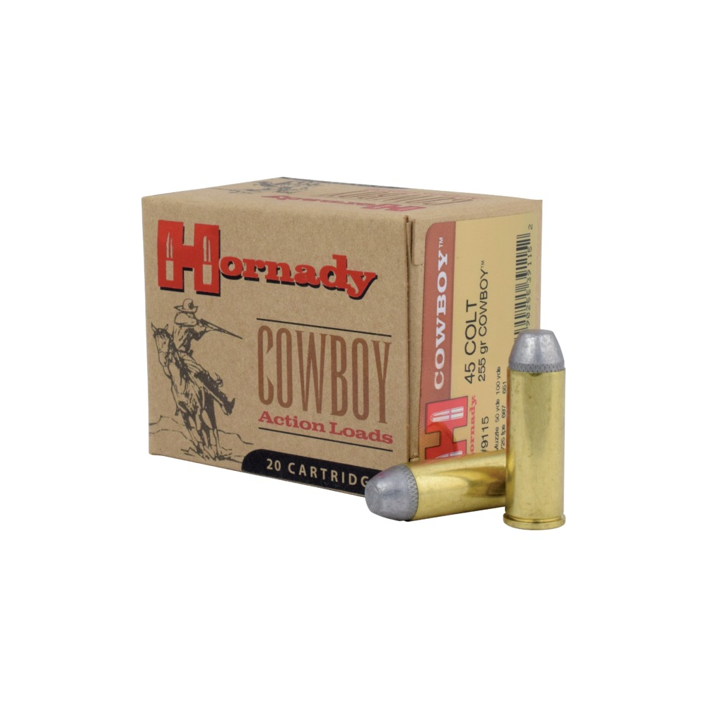 Hornady 45 Colt 255gr Cowboy