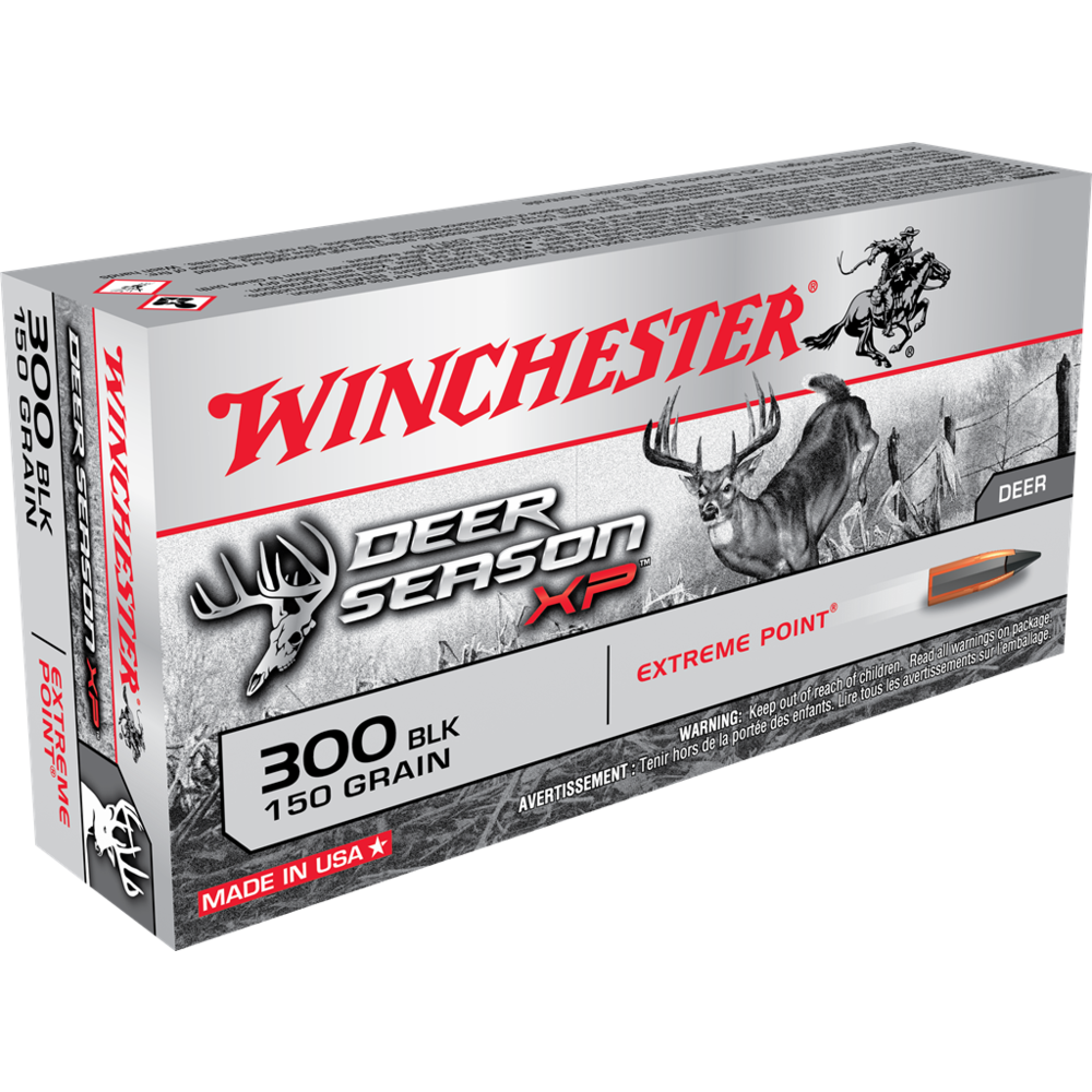Winchester deer season .300 Blackout 150 xp