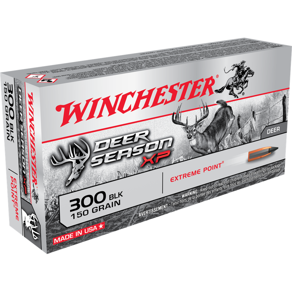 Winchester deer season .300 Blackout 150 xp