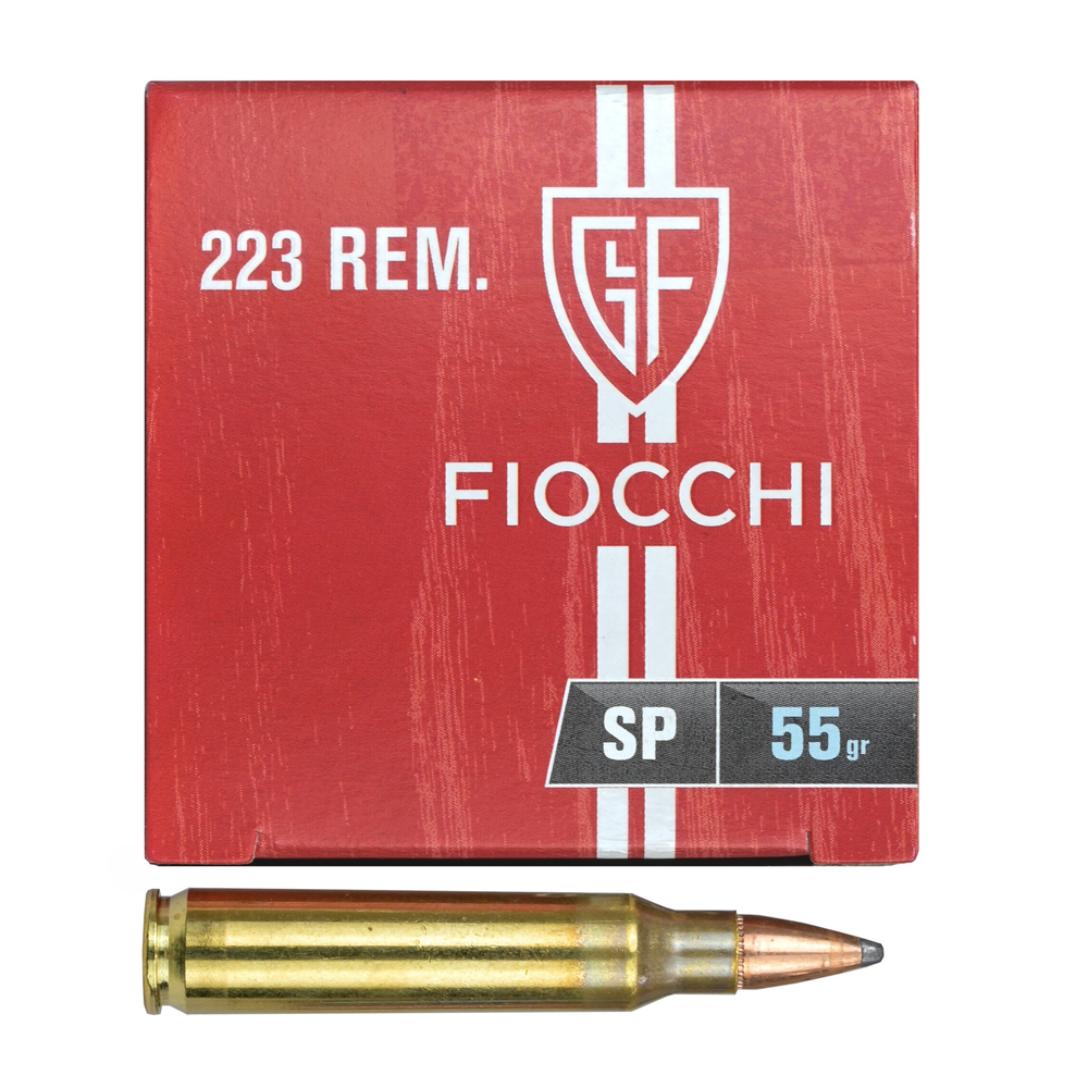 FIOCCHI 223 55GR SP 50 rounds