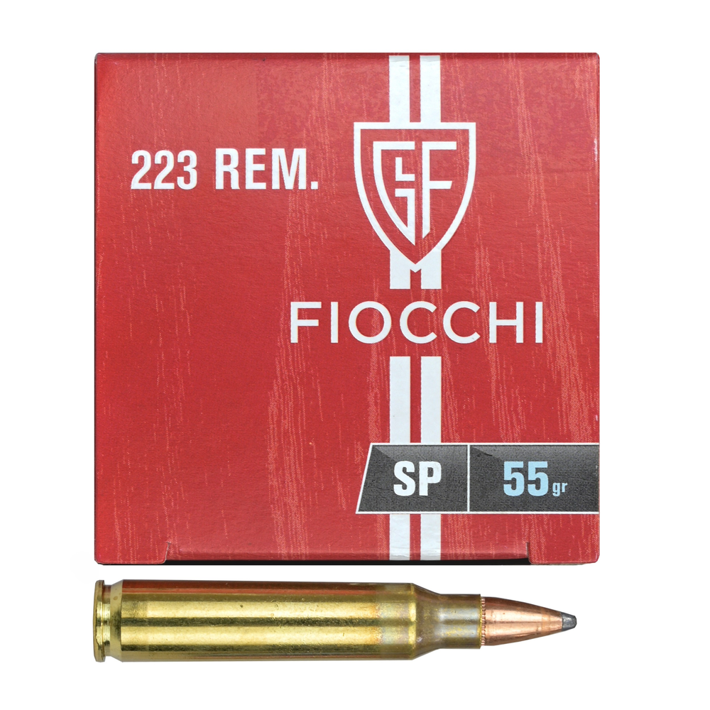 FIOCCHI 223 55GR SP 50 rounds