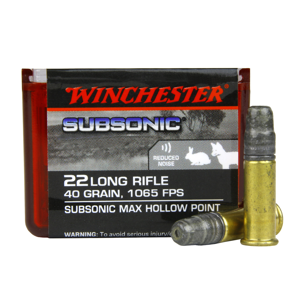 Winchester Subsonic .22lr 40gr 