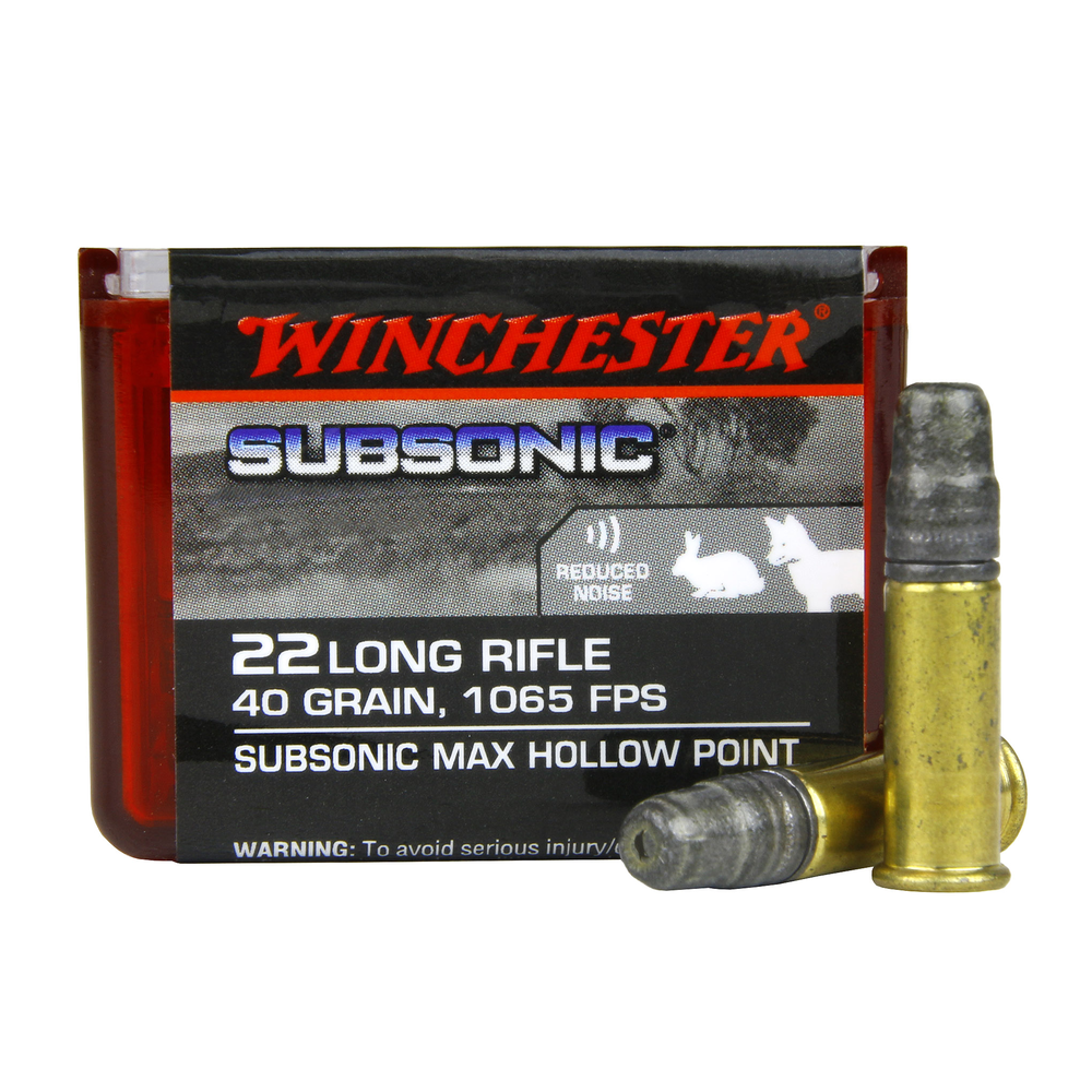 Winchester Subsonic .22lr 40gr 