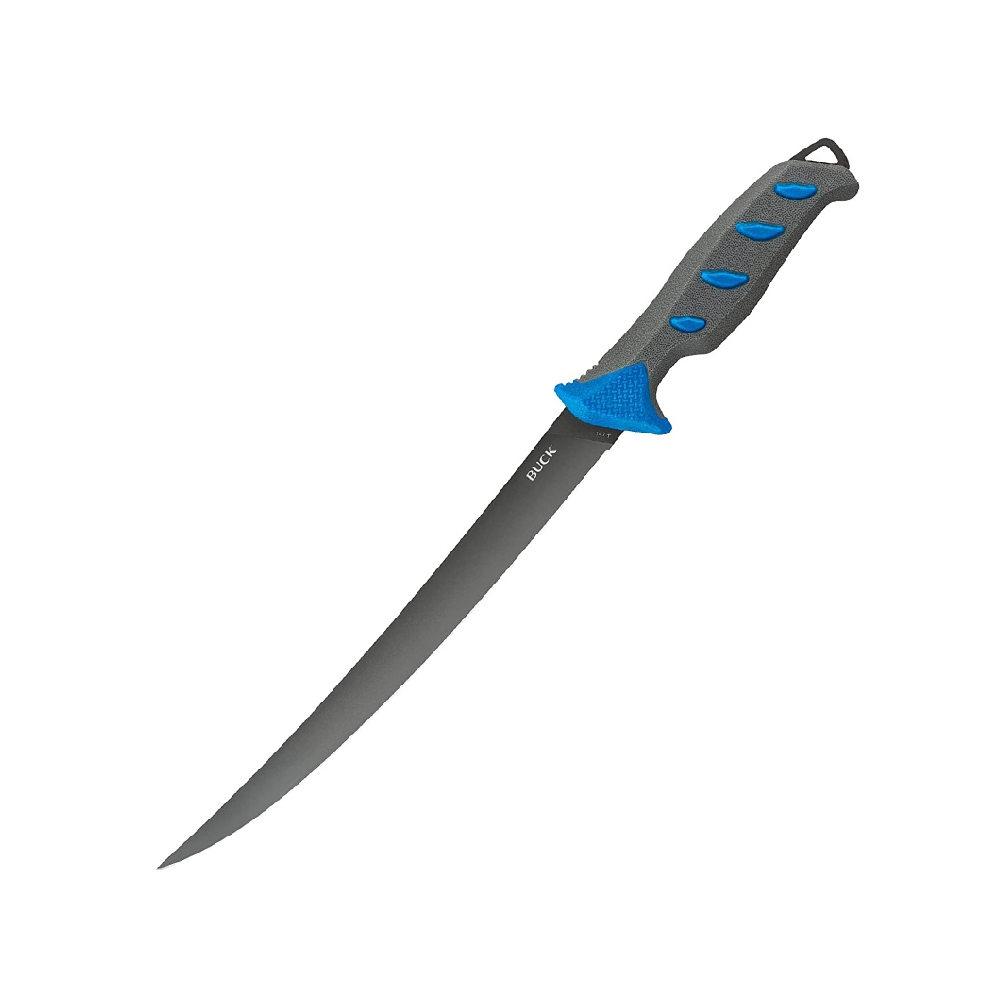 BUCK 147 HOOKSET FILLET KNIFE 9" BLUE/GREY CLAM