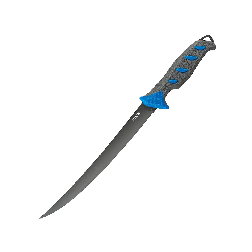 BUCK 147 HOOKSET FILLET KNIFE 9" BLUE/GREY CLAM