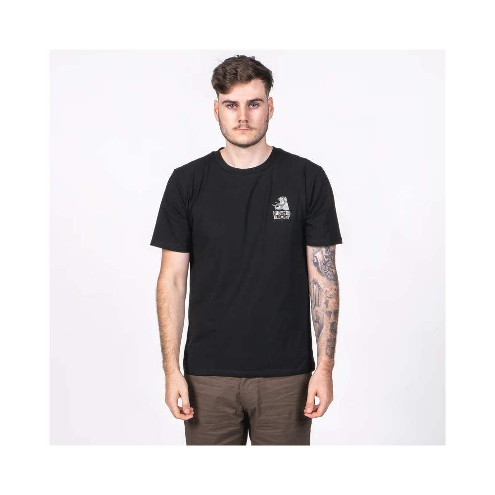 SKULL HUNTER TEE- BLACK