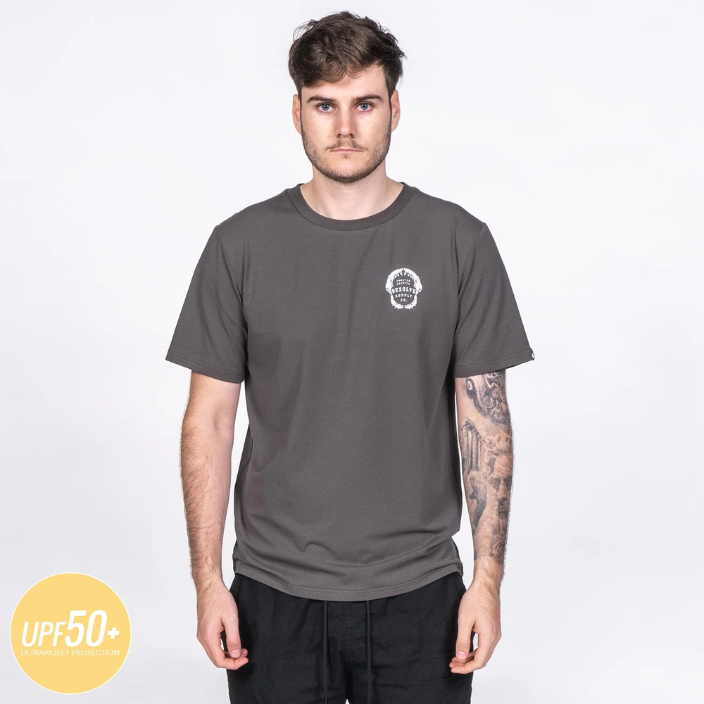 JAWS TEE- SHADY GREY