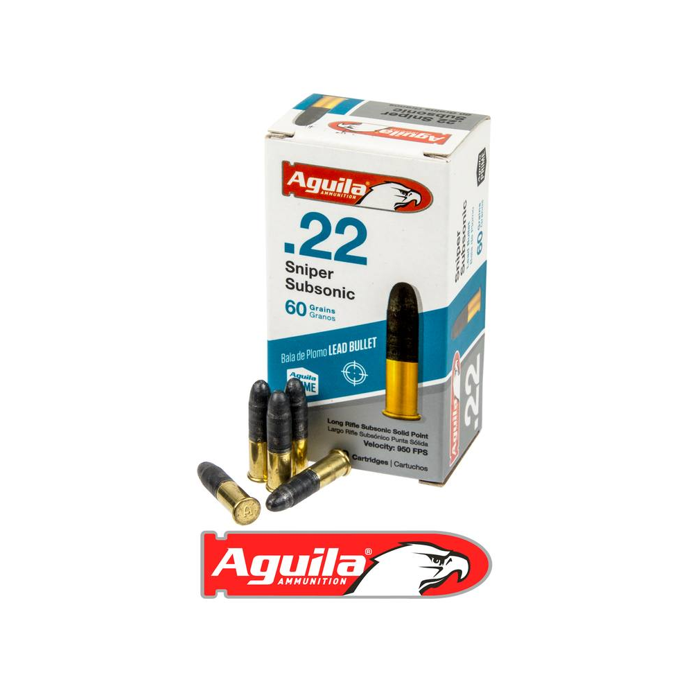 AGUILA 22 SNIPER SUNSONIC 60GR HP 