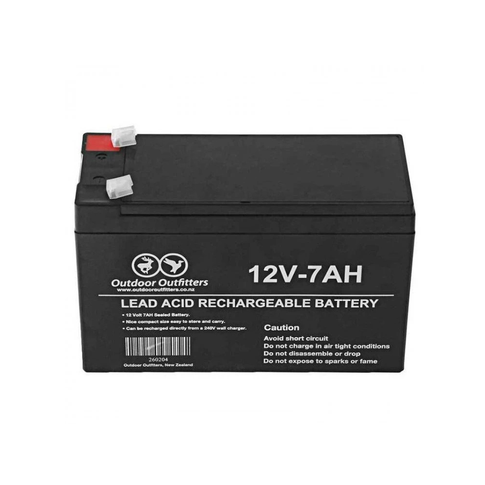 OO BATTERY 12V 7AH RECHARGEABLE 