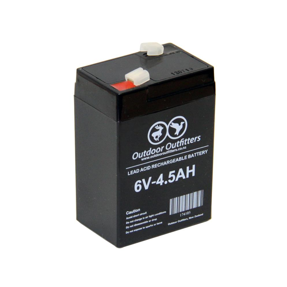OO BATTERY 6V 4.5AH rechargeable