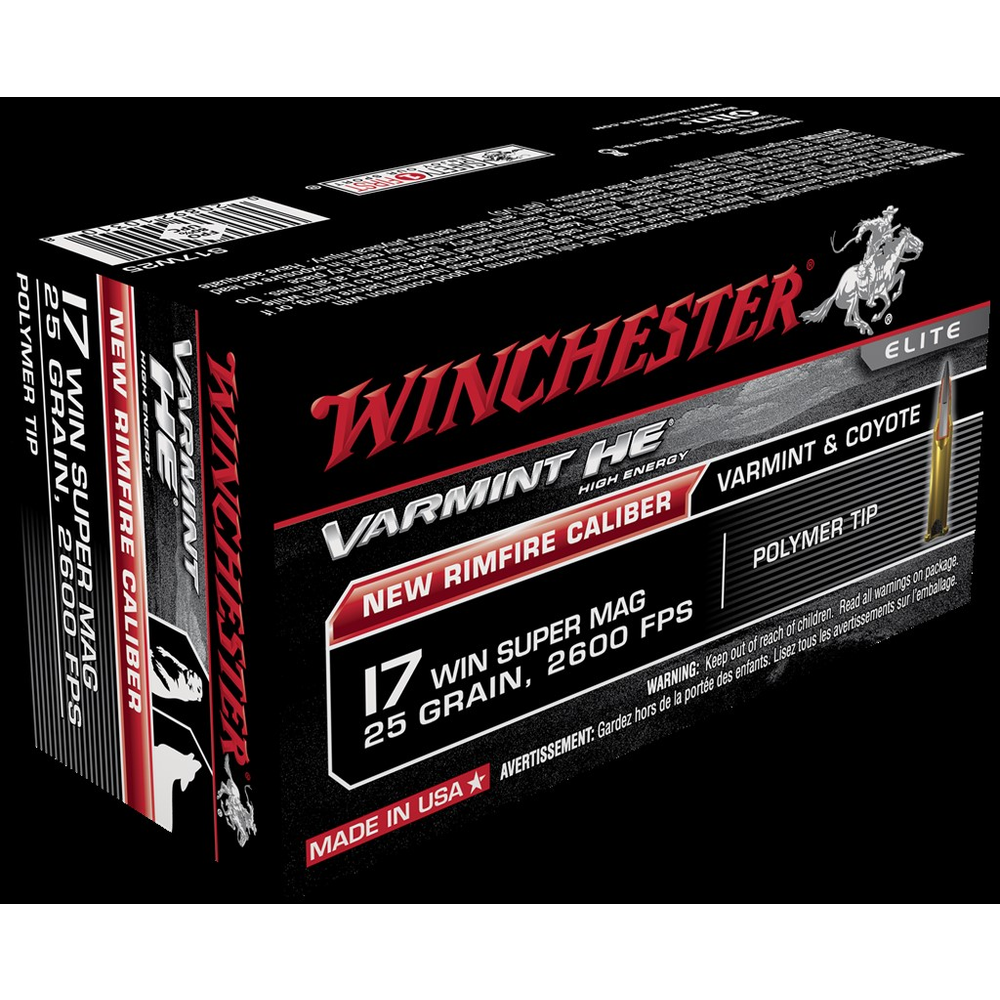 Winchester Supreme .17wsm 25gr  