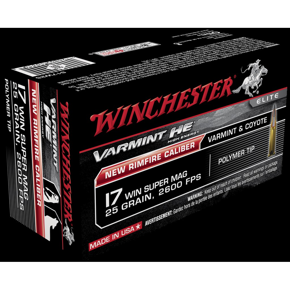 Winchester Supreme .17wsm 25gr  