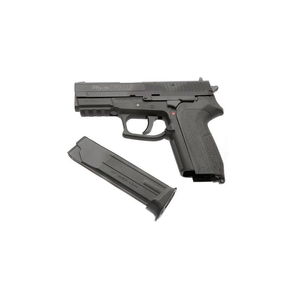 KWC CO2 NON-BLOWBACK SP2022 SIG SAUER -FIRES STEEL 4.5MM