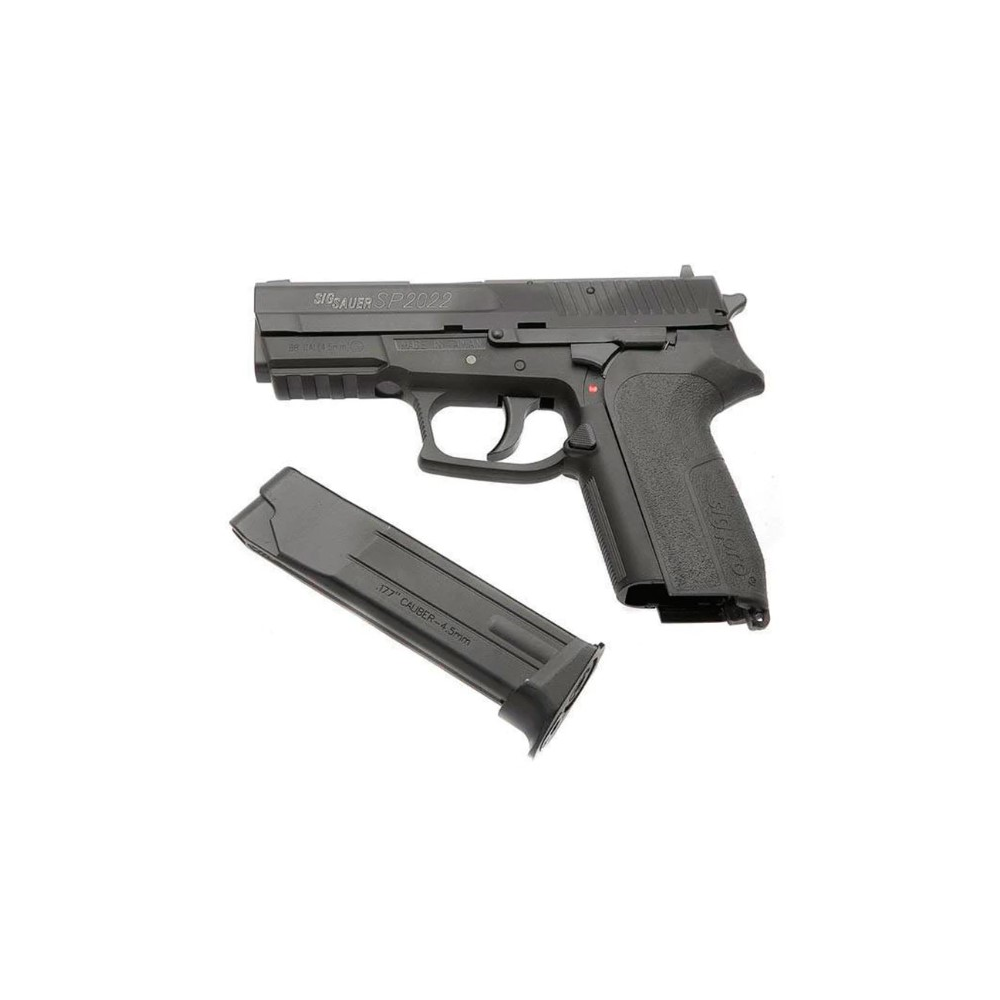 KWC CO2 NON-BLOWBACK SP2022 SIG SAUER -FIRES STEEL 4.5MM