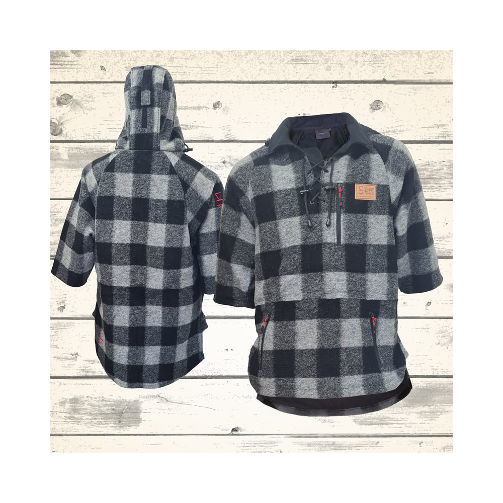 WILDER WOOLLEN GREY BLACK CHECK