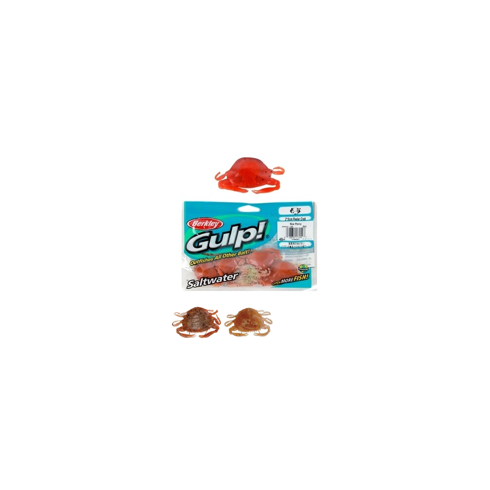 gulp peeler crab amber glow