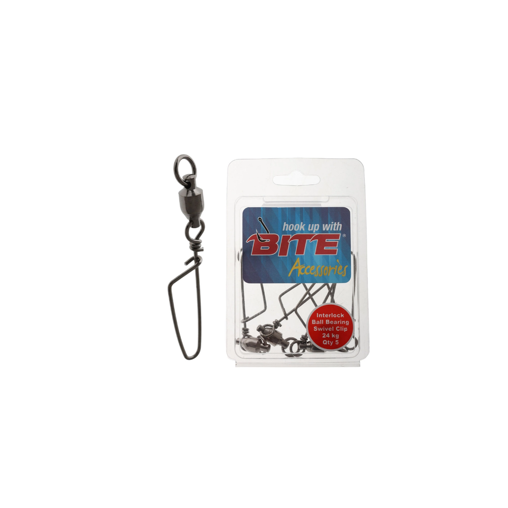 INTERLOCK SWIVEL CLIP BALL BEARING HEAVY DUTY PKT5