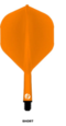 ORANGE - FLIGHT DECK-ONE PIECE DART FLIGHT SET