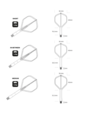 BLACK - FLIGHT DECK-ONE PIECE DART FLIGHT SET