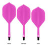 PINK - FLIGHT DECK-ONE PIECE DART FLIGHT SET