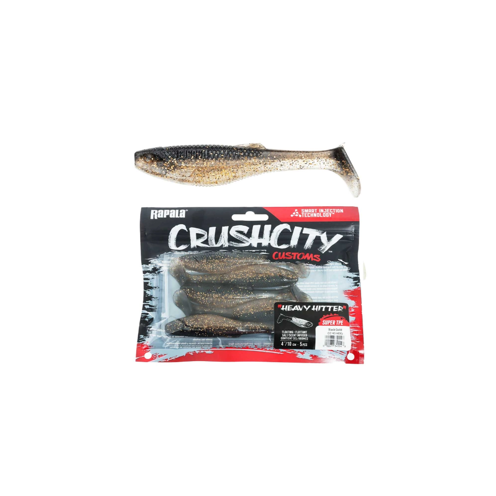 HEAVY HITTER 4" 5 PK - RAPALA  CRUSH CITY
