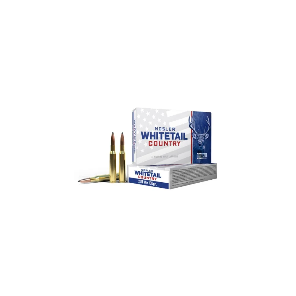 NOSLER 270WIN 130GR WHITETAIL COUNTRY