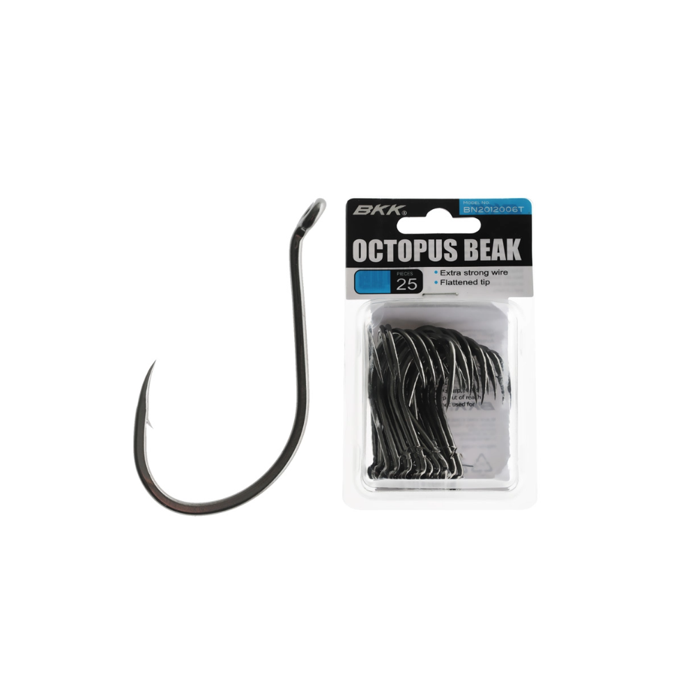 2-0 BBK OCTOPUS BEAK BLACK NICKLE 25PK