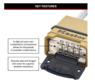 Excell Combination Lock 51mm
