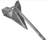 6KG PLOUGH- TYPE ANCHOR