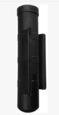 Menace Rod Holdr Side Mount Black