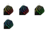 ORBITAL HARROWS FLIGHTS - ASSORTED COLOURS