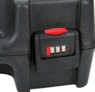 MEGALINE PISTOL CASE 37.5X28X12CM EGG FOAM 2 COMBO LOCKS