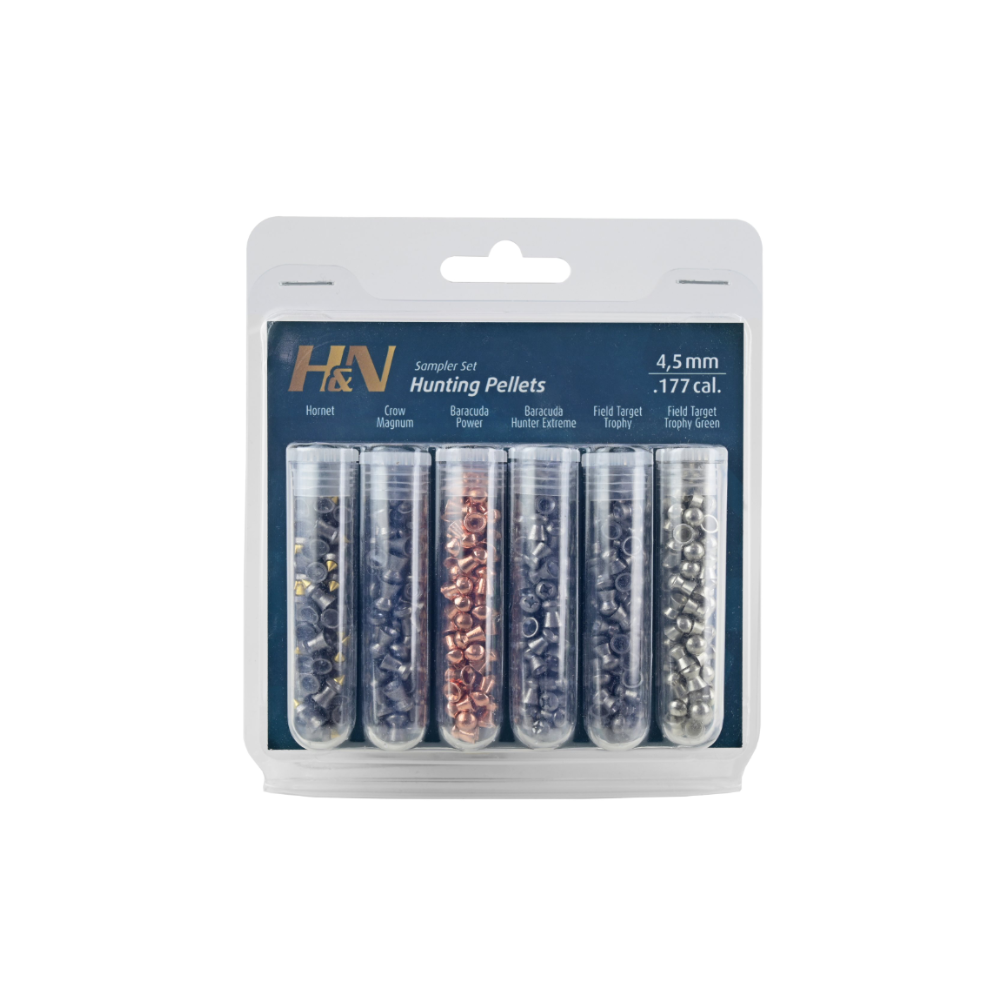 H&N .177 SAMPLER HUNTING PELLETS