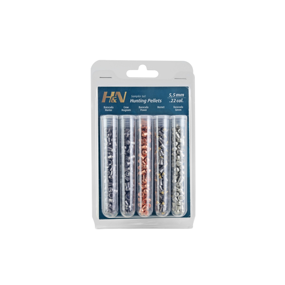 H&N .22 SAMPLER HUNTING PELLETS