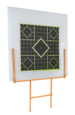 FUN TARGET STAND & BACKING BOARD 460X460
