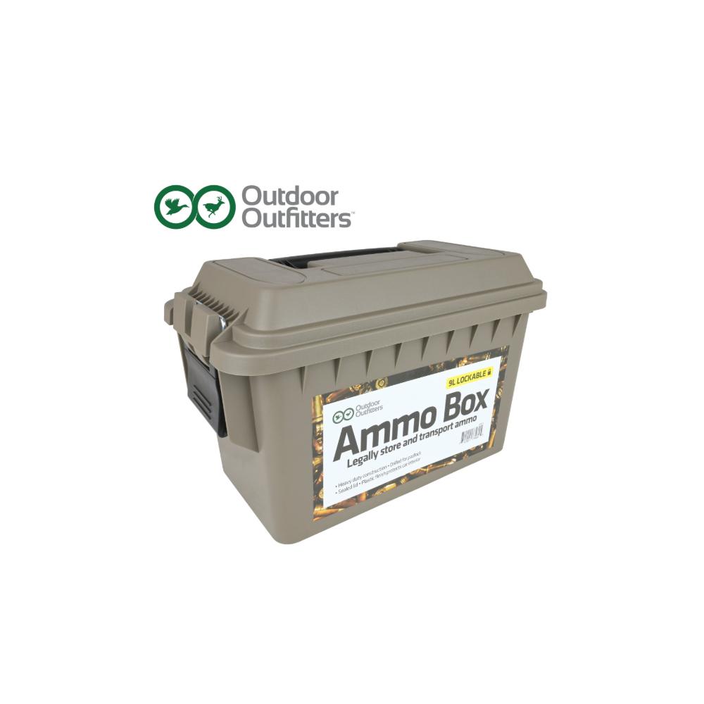 00 50CAL AMMO BOX POLY LOCKABLE FDE