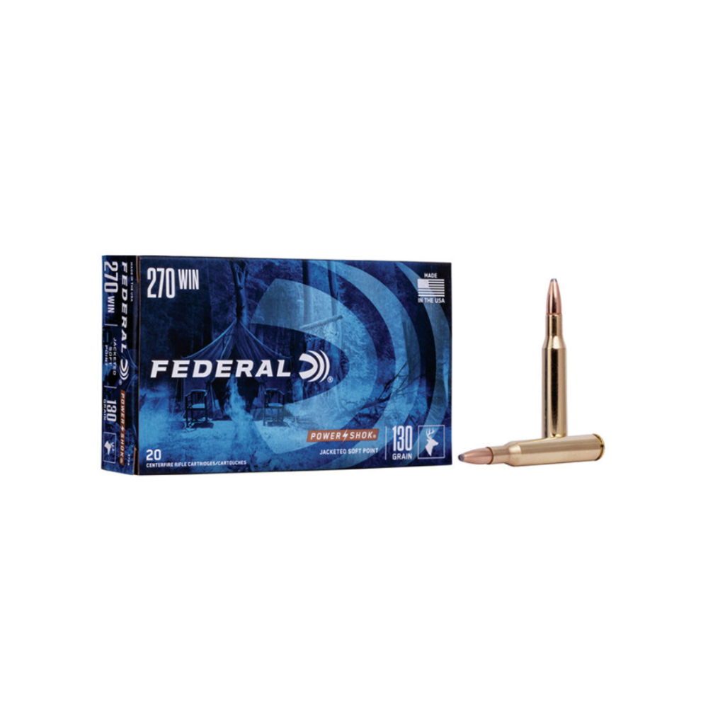FEDERAL 270WIN 130GR POWER SHOK