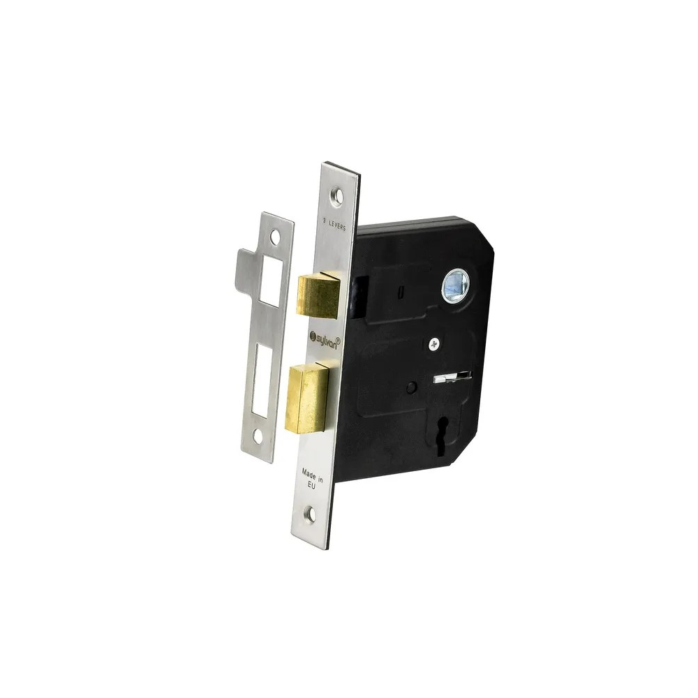 SYLVAN 3 LEVER MORTICE LOCK 2.5 NP