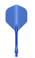 AZURE BLUE WINMAU FUSION FLIGHT AND SHAFT