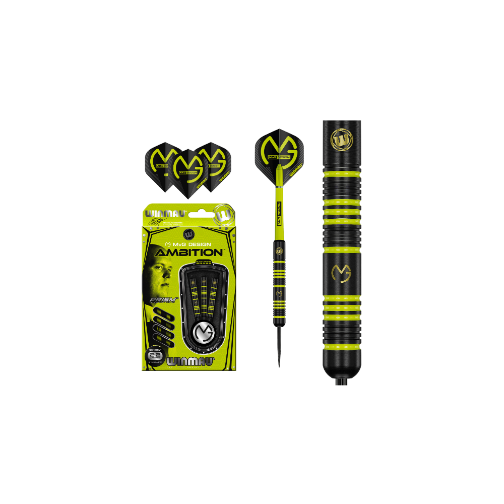 MVG AMBITION BRASS DART SET WINMAU